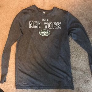 Ny jets long sleeve dri fit